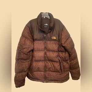 North face Puffer Coat Brown